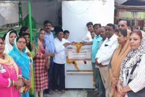 Water Cooler Installation at Dargah