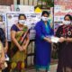 Jawahar Foundation members distributing Masks in Ward 52