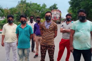 Mask distribution at Sudipa Limited