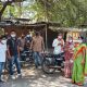 Mask distribution Gangapur, Bhilwara