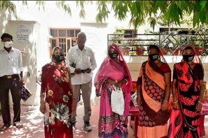 Mask Distribution in Old Age Home